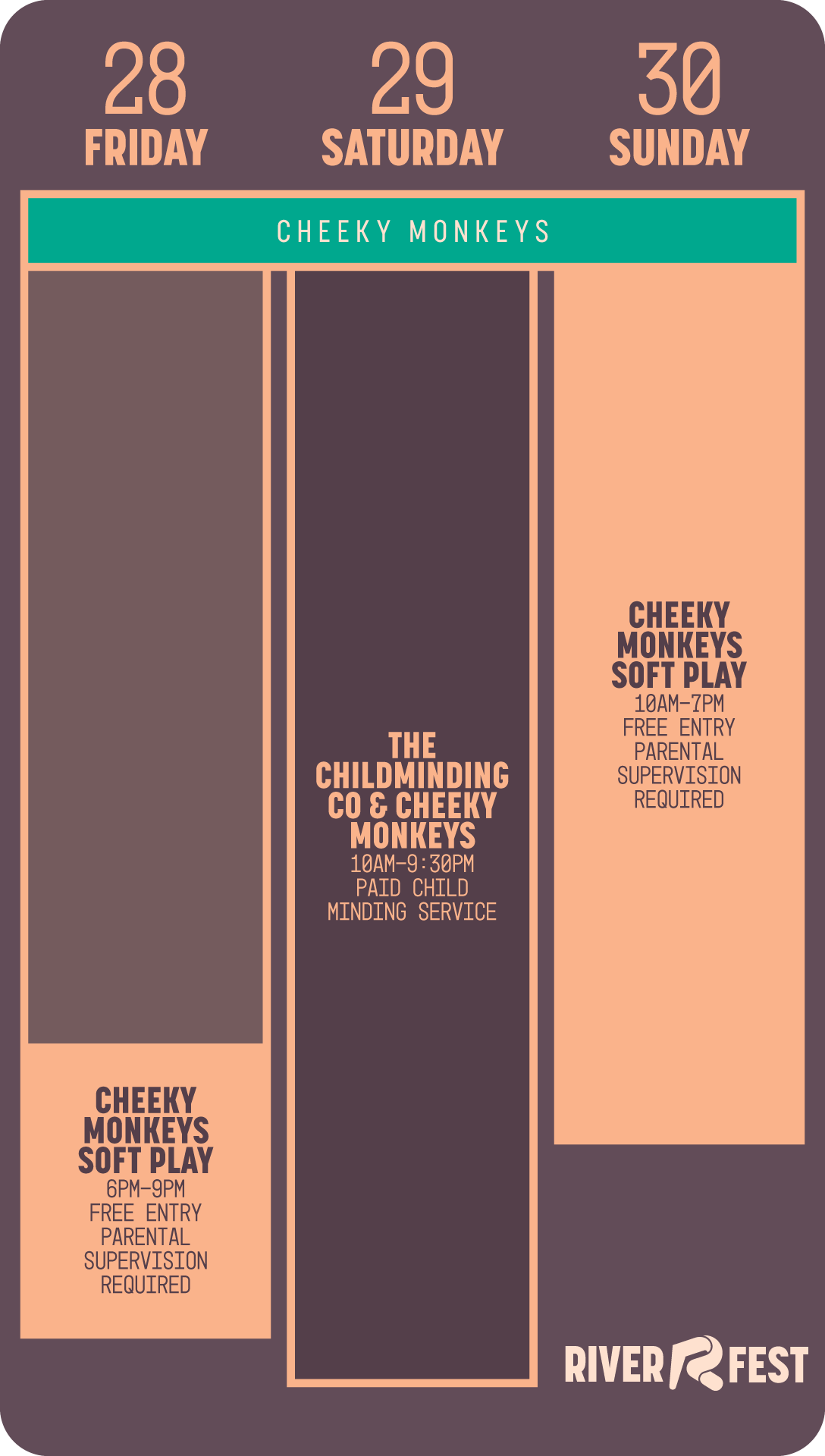Rockhampton River Festival Cheeky Monkeys Program 2023