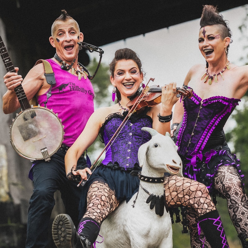 Hillbilly Goats at River Fest